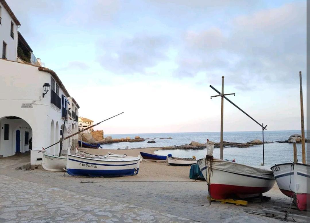 Apt Con Piscina En Calella De Palafrugell, Parking Gratuito Екстериор снимка